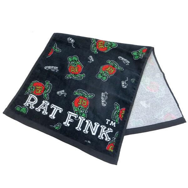 RAT FINK（ラットフィンク） タオル グッズ フェイスタオル 綿100