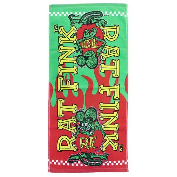 ラットフィンク タオル グッズ フェイスタオル 綿100％ キャラクター スポスポーツタオル かわいい アメリカン雑貨 アメリカ雑貨 RAT FINK | RAT FINK | 11