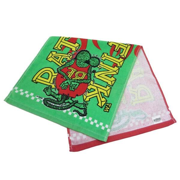 RAT FINK（ラットフィンク） タオル グッズ フェイスタオル 綿100