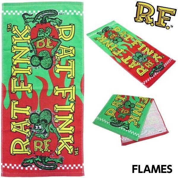 ラットフィンク タオル グッズ フェイスタオル 綿100％ キャラクター スポスポーツタオル かわいい アメリカン雑貨 アメリカ雑貨 RAT FINK | RAT FINK | 10