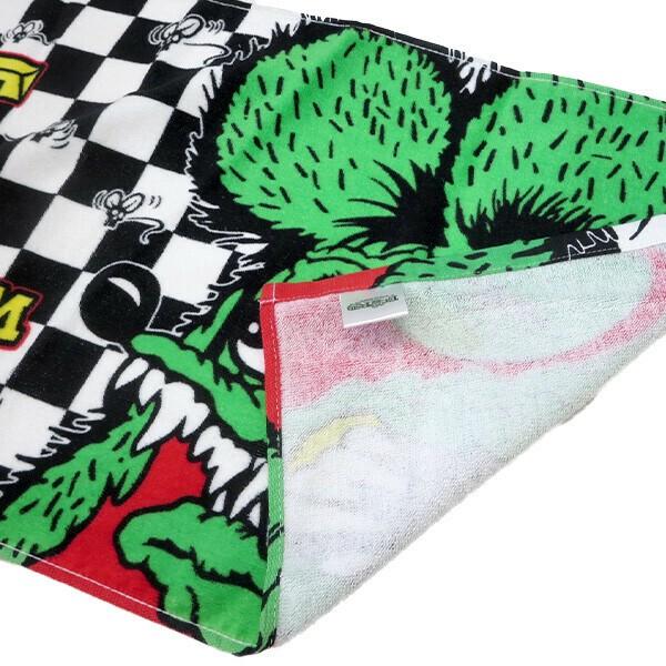 ラットフィンク タオル グッズ フェイスタオル 綿100％ キャラクター スポスポーツタオル かわいい アメリカン雑貨 アメリカ雑貨 RAT FINK | RAT FINK | 09