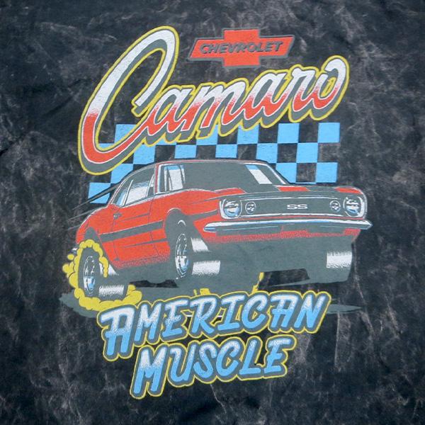 シボレー カマロ Tシャツ 半袖 ロゴT メンズ 車 アメリカ直輸入