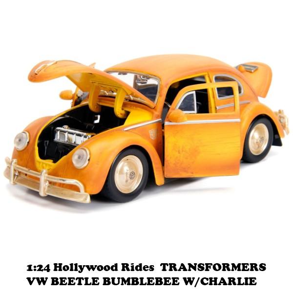 Jada トランスフォーマー バンブルビー ミニカー jada toys 1/24