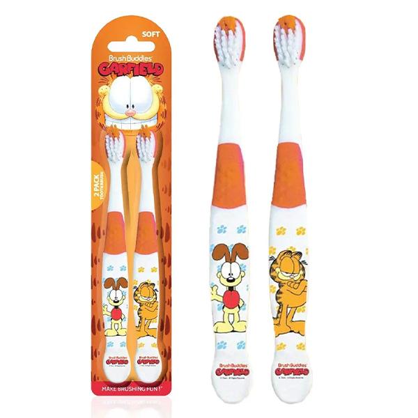 ガーフィールド 歯ブラシ 2本セット グッズ garfield ハブラシ ソフト