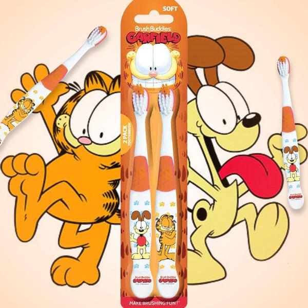 ガーフィールド 歯ブラシ 2本セット グッズ garfield ハブラシ ソフト