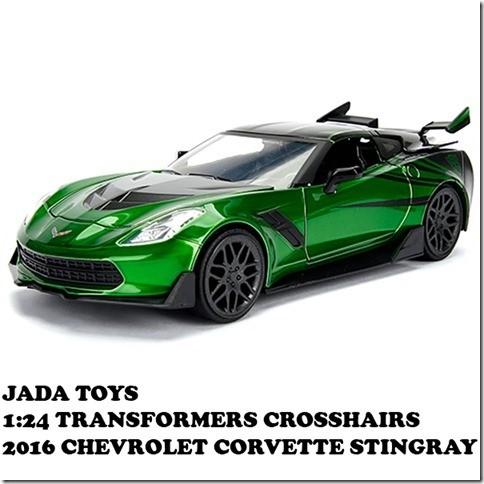 JADATOYS 1/24 TRANSFORMERS CROSSHAIRS 2016 CHEVROLET CORVETTE STINGRAY【トランスフォーマー クロスヘアーズ 】【ダイキャストミニカー】｜funandfunny｜02