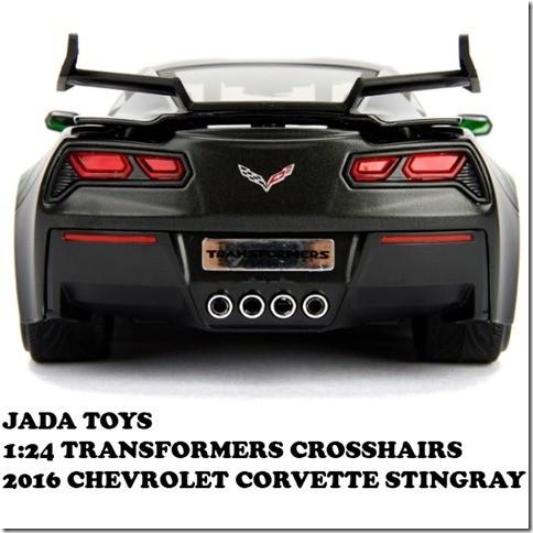 JADATOYS 1/24 TRANSFORMERS CROSSHAIRS 2016 CHEVROLET CORVETTE STINGRAY【トランスフォーマー クロスヘアーズ 】【ダイキャストミニカー】｜funandfunny｜06