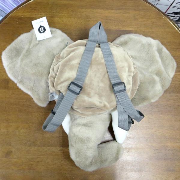 アニマルヘッド バックパック エレファント ゾウ WILD & SOFT ワイルド