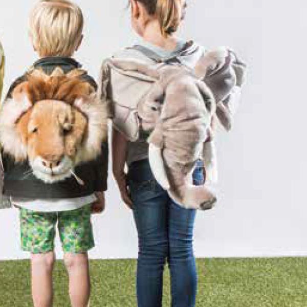 アニマルヘッド バックパック エレファント ゾウ WILD & SOFT ワイルド