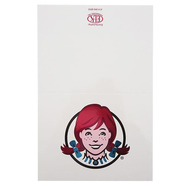 WENDY'S ウェンディ―ズ カード 封筒付き キャラクター メッセージ