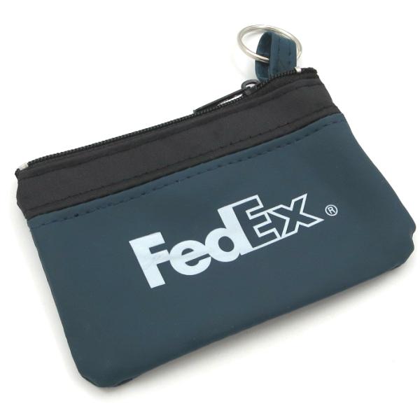 FedEx COIN POUCH【フェデックス コインポーチ】小銭入れ ファスナー付き コインケース fedex FedEX グッズ ポーチ