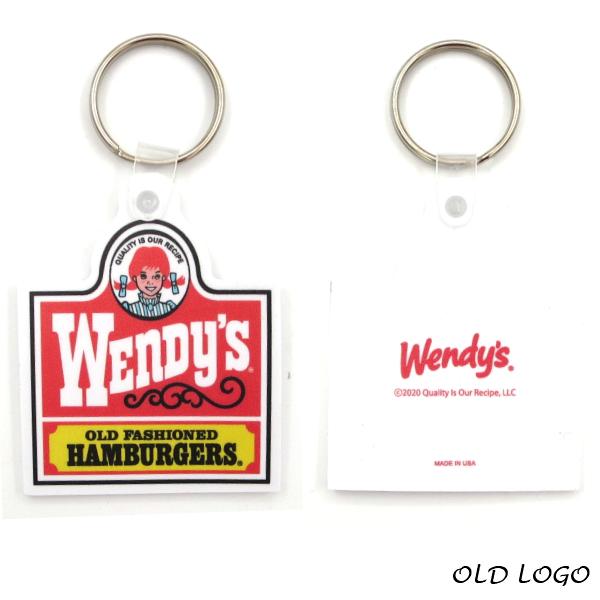 Wendy's ウェンディーズ ラバーキーチェーン 【3タイプ】キーホルダー