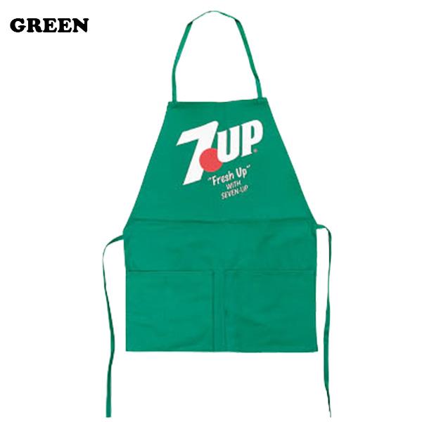 セブンアップ エプロン 7UP APRON 綿100 メンズ 男性用 大人用