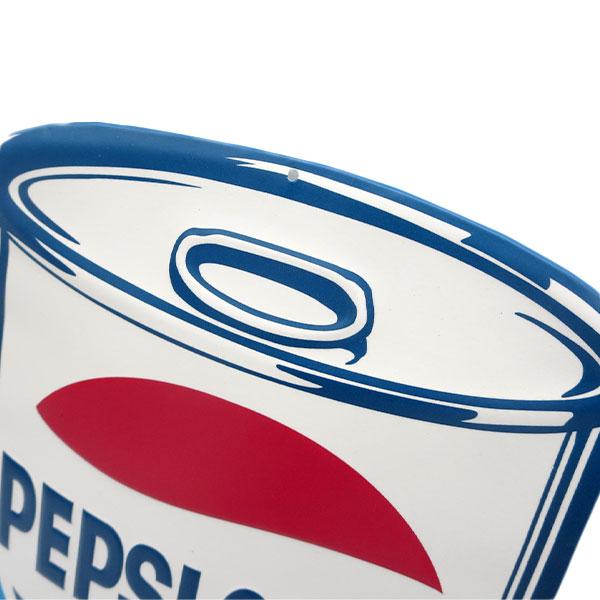 PEPSI ペプシ ブリキ看板 CAN HAVE A DAY ! エンボス メタルサイン 