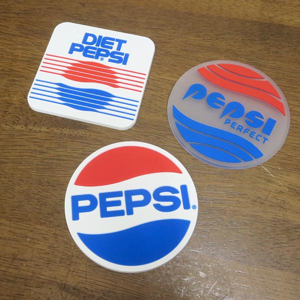 PEPSI（ペプシ） ラバー コースター シリコン おしゃれ 滑り止め