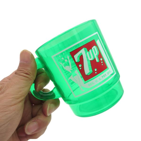 7UP セブンアップ クリア スタッキング マグ マグカップ 330ml 日本製