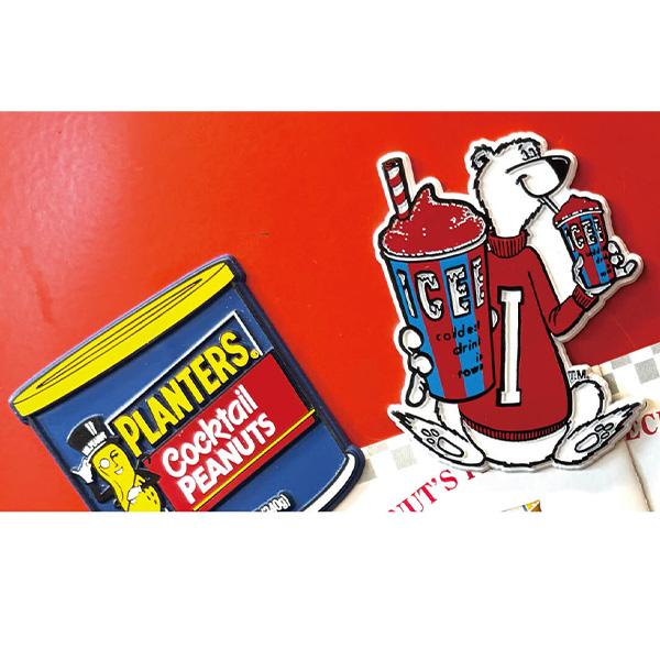 ICEE Mr.ピーナッツ マグネット 冷蔵庫マグネット アメリカン