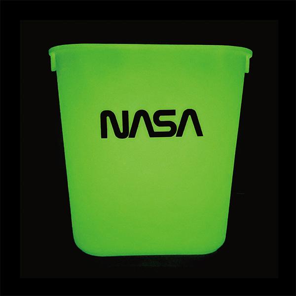 NASA NASA 12L ゴミ箱 ダストボックス 蓄光タイプ アメリカン雑貨
