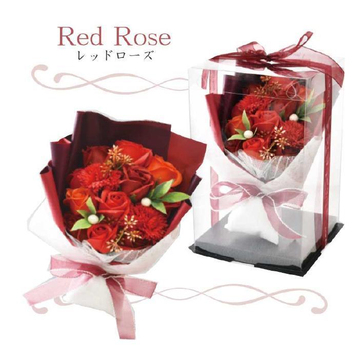 シャボンフラワー ギフト メイジー 花束 ブーケ ソープフラワー クリア