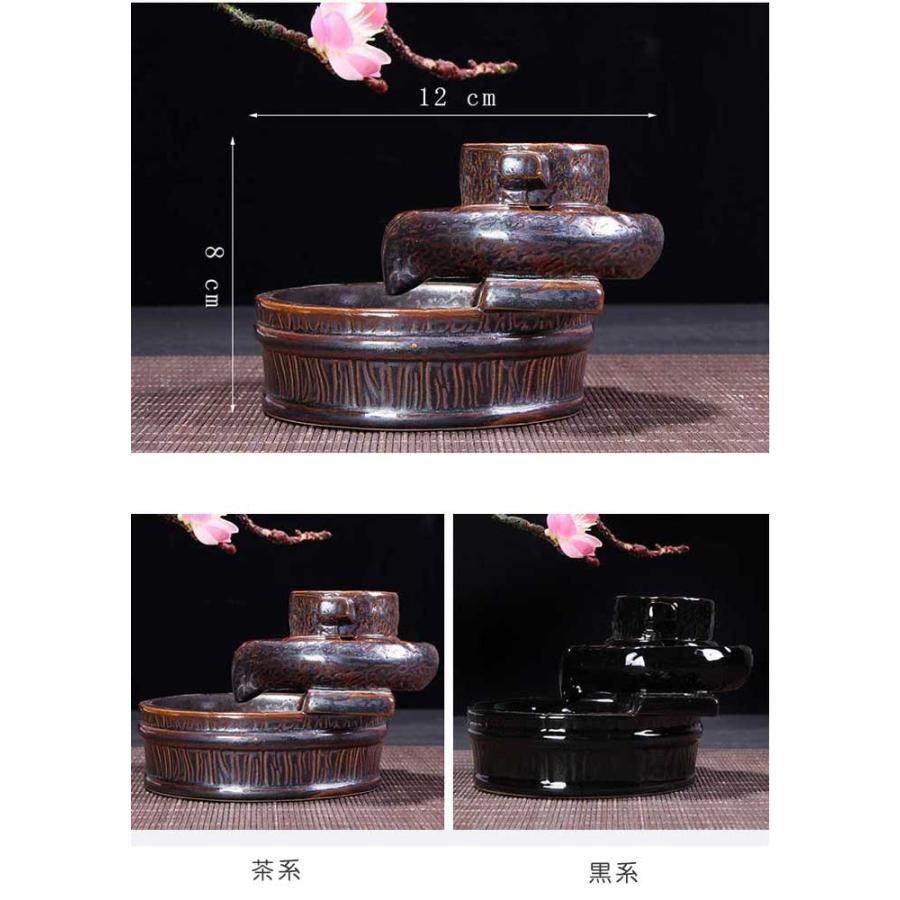 倒流香用 石臼 瞑想仏陀 エネルギーワーク 幻想的 煙 倒流香 香炉