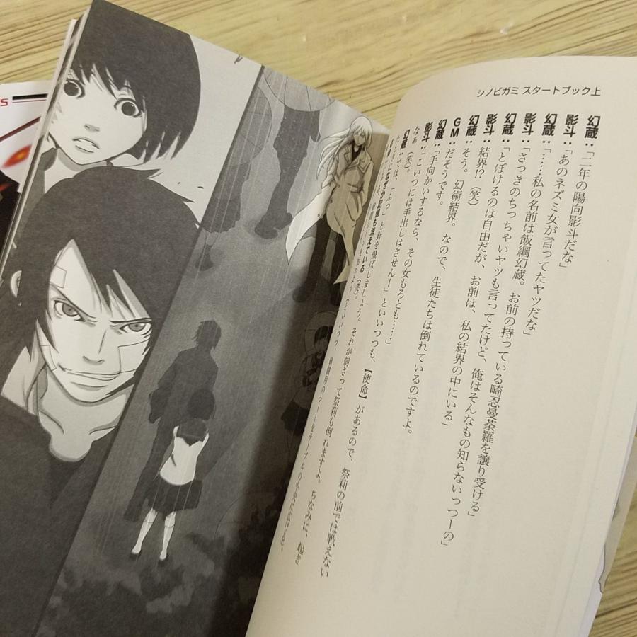 TRPG[忍術バトルRPG シノビガミ スタートブック 上下巻セット