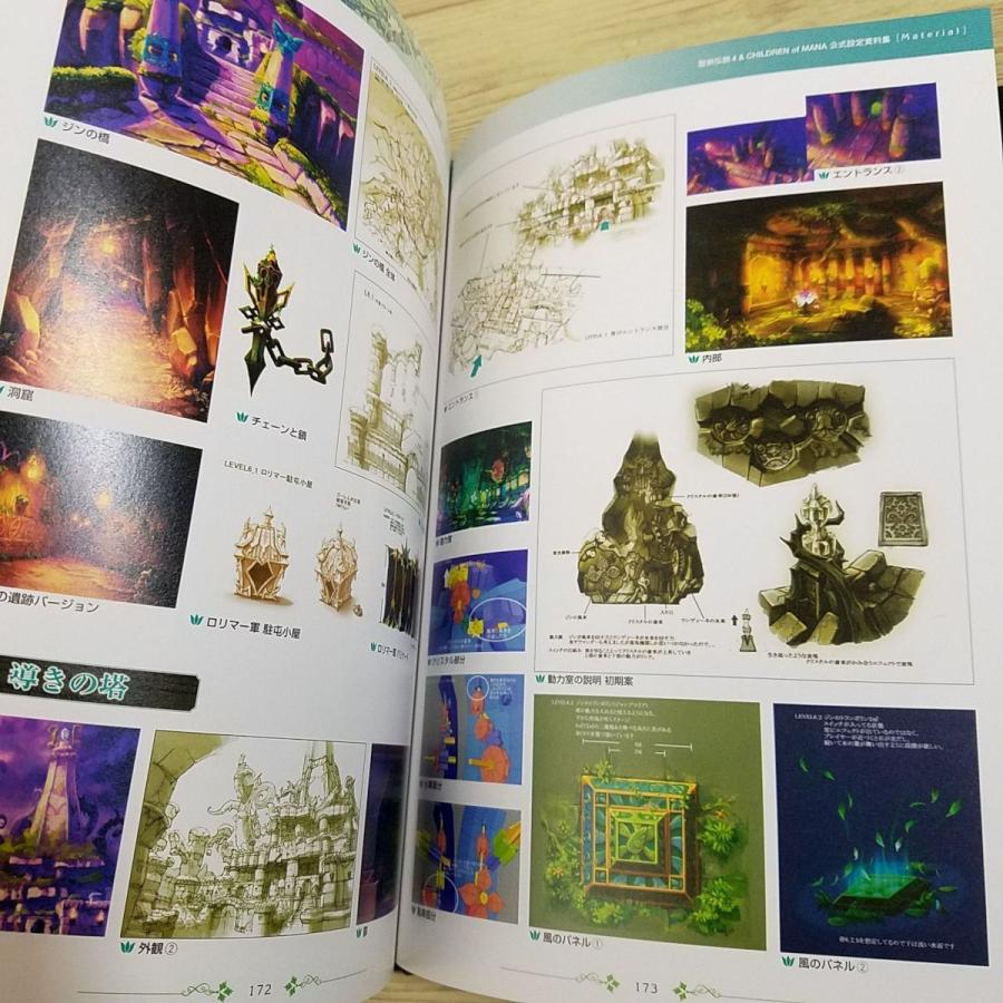 ゲーム関連[聖剣伝説 4 ＆ CHILDREN of MANA 公式設定資料集