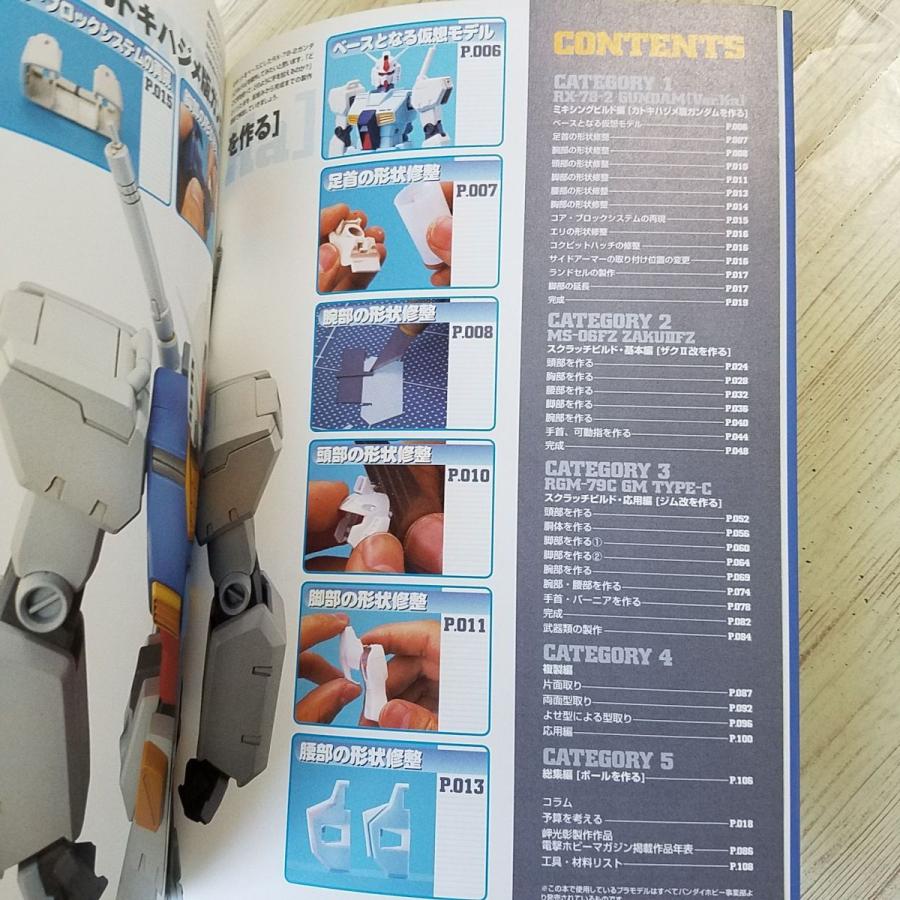 プラモ制作[ガンダム スクラッチビルド マニュアル] ガンプラ プラモ