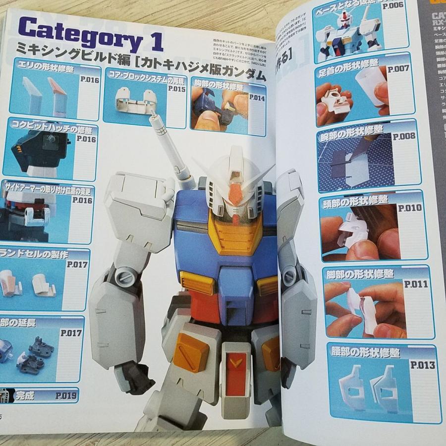 プラモ制作[ガンダム スクラッチビルド マニュアル] ガンプラ プラモ