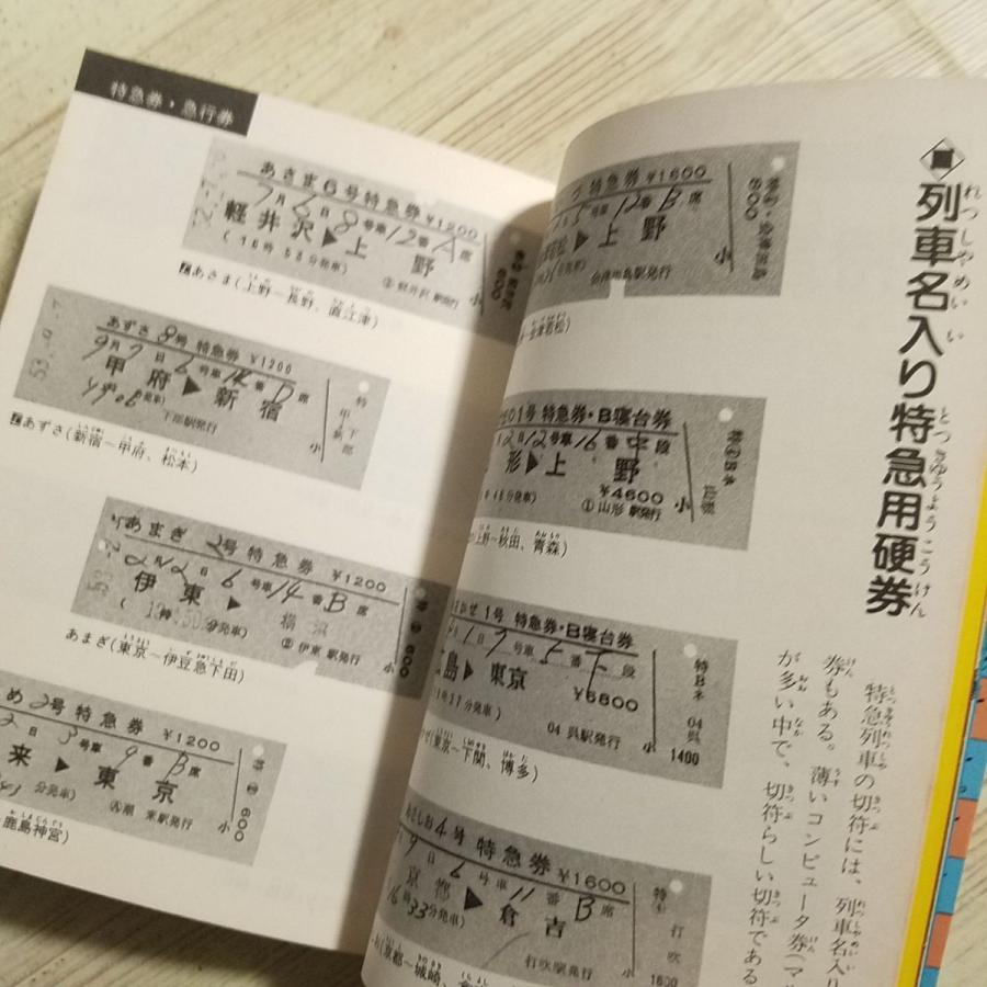 鉄道関連[鉄道切符全百科（昭和55年初版）] オール百科 コロタン文庫