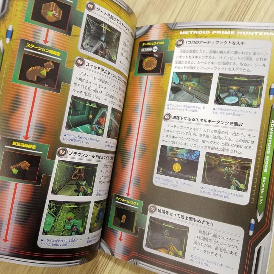攻略本[任天堂公式ガイドブック メトロイド プライム ハンターズ