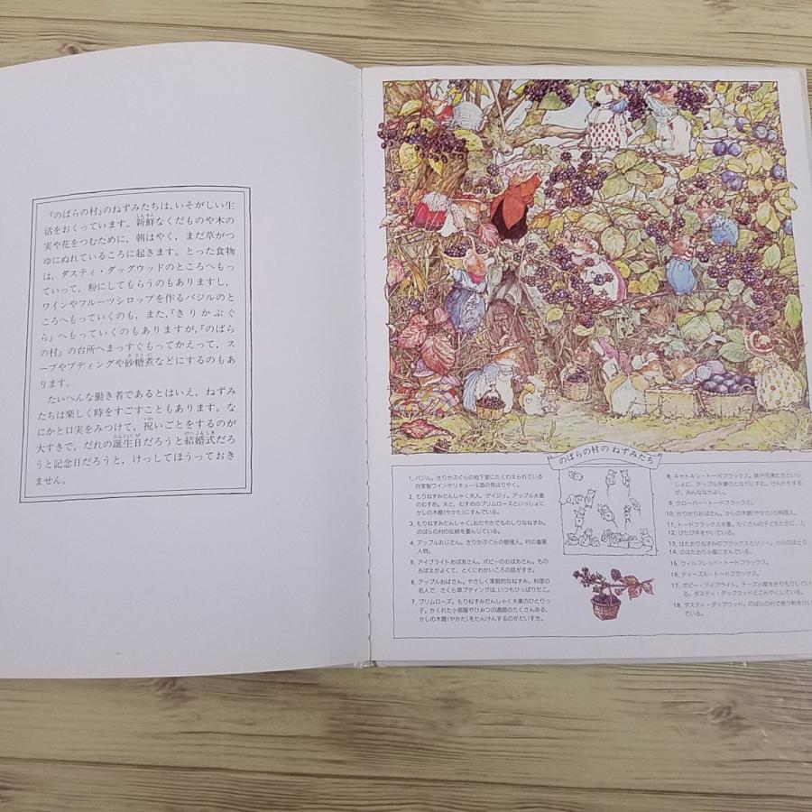 絵本[のばら村のものがたり はる・なつ・あき・ふゆ] 講談社 ジル