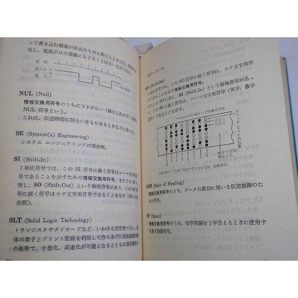 【中古】 コンピュータ技術基礎用語事典 IT系[データ通信 コンピュータ 基礎用語事典] 1978年発行 珍品