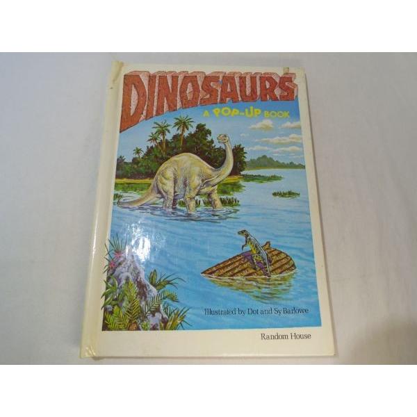 1977年 DINOSAURS 恐竜 ポップアップ絵本 洋書 期間限定特価】仕掛絵本[POP-UP DINOSAURS] 恐竜ポップアップしかけ