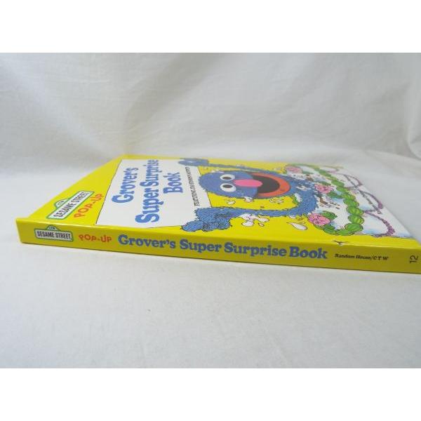 仕掛絵本[POP-UP Grover's Super Surprise Book] 洋書 ポップアップ