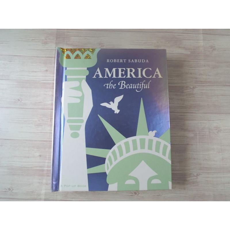 仕掛絵本[ロバート・サブダ AMERICA The Beautiful] ポップアップ 洋書