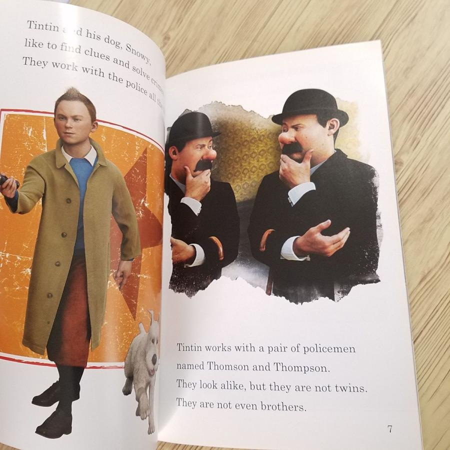 外国語絵本[タンタンの冒険 THE ADVENTURES OF TINTIN : MYSTERY 外国語絵本[タンタンの冒険 THE ADVENTURES OF TINTIN : MYSTERY