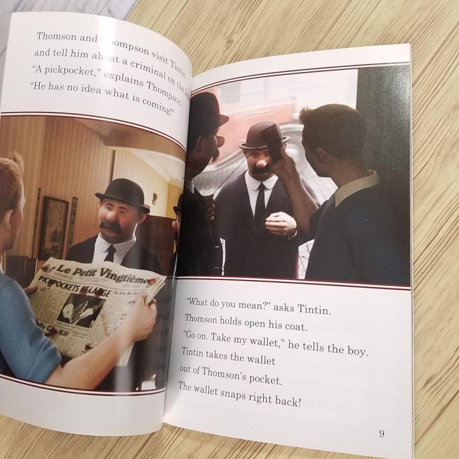 外国語絵本[タンタンの冒険 THE ADVENTURES OF TINTIN : MYSTERY