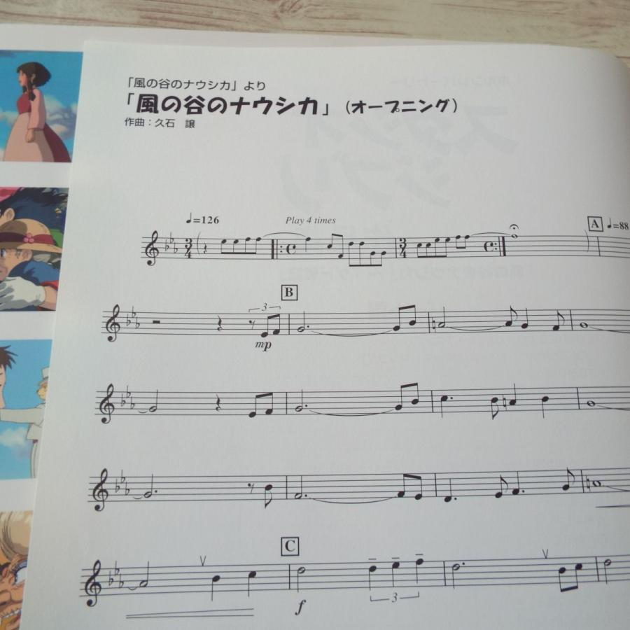 楽譜 ホルンレパートリー スタジオジブリ作品集 風の谷のナウシカ ゲド戦記 パート譜付き 36曲 ジブリ楽譜 Boko0254musx Funfunほうむず 通販 Yahoo ショッピング