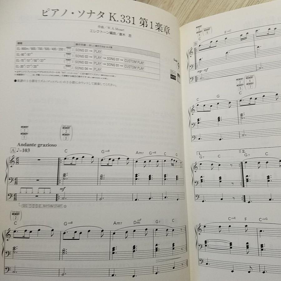 楽譜[エレクトーン クラシック・シリーズ グレード9-8級 Vol.2 古典
