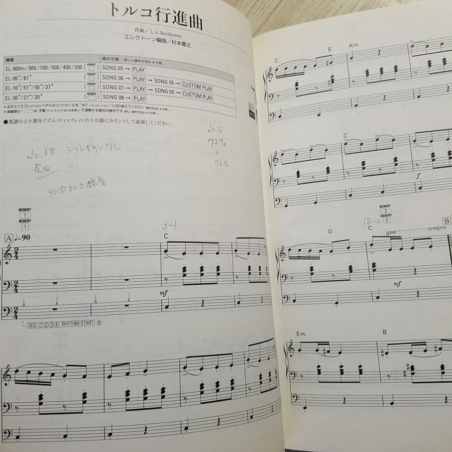 楽譜[エレクトーン クラシック・シリーズ グレード9-8級 Vol.2 古典