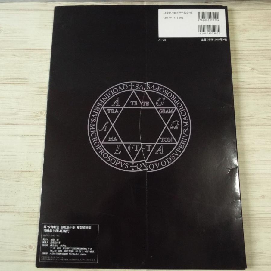 イラスト集[真・女神転生 御祗島千明 複製原画集（箱に多少の潰れ）] 8