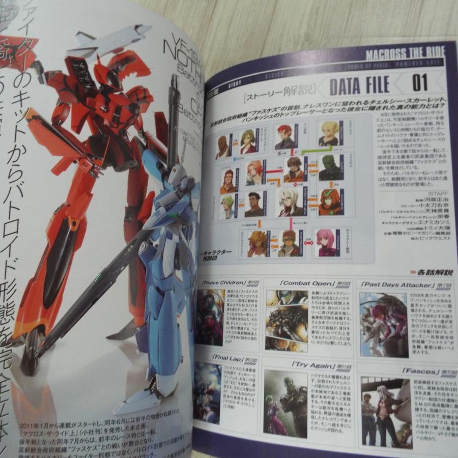 マクロスザライド ビジュアルブック 全2冊　設定資料集 画集 プラモデル Amazon.co.jp: マクロス・ザ・ライド ビジュアルブック Vol.1 (DENGEKI