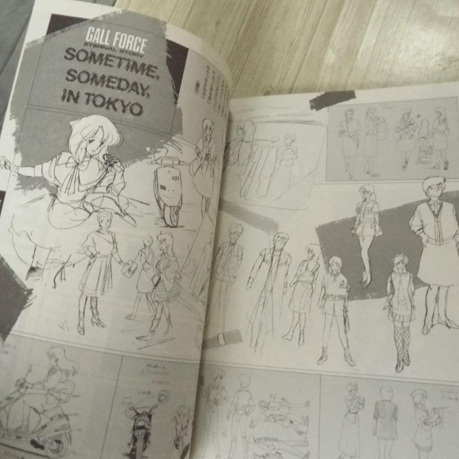 アニメ系[ガルフォース完全版資料集] アートミック 懐かしアニメ