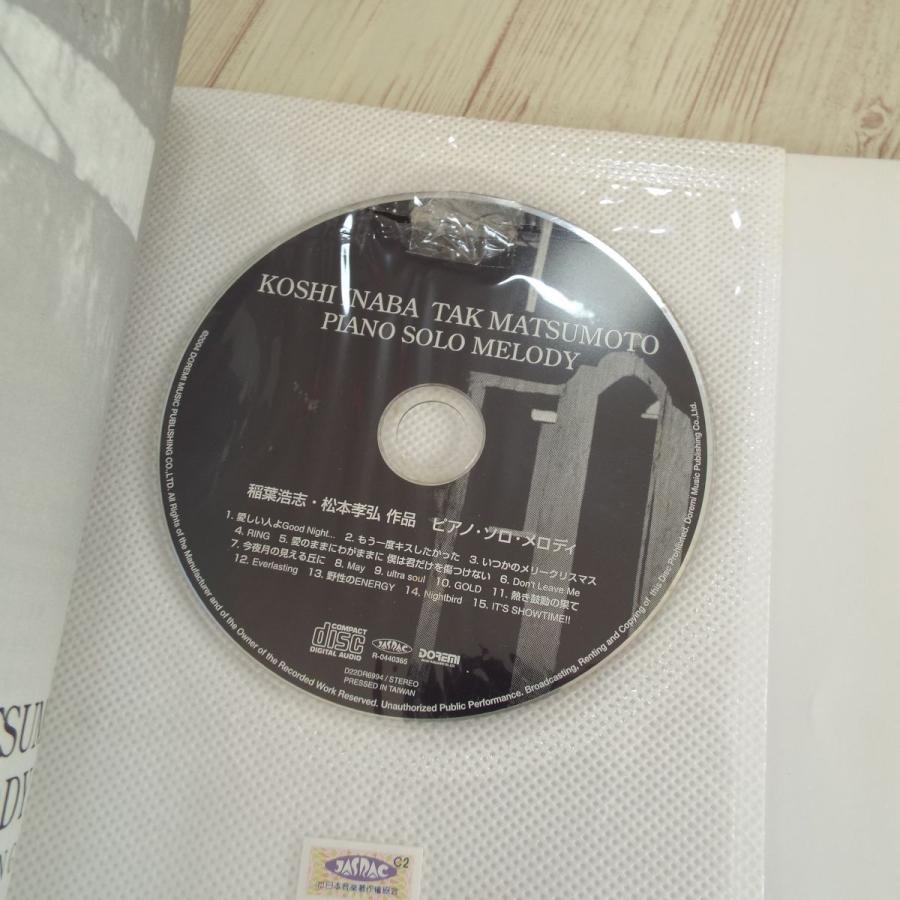 楽譜[稲葉浩志・松本孝弘 作品 ピアノ・ソロ・メロディ（CD付き）] B'z