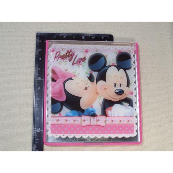 ミッキーマウス＆ミニーマウス（Pretty Love） 折りたたみコンパクト