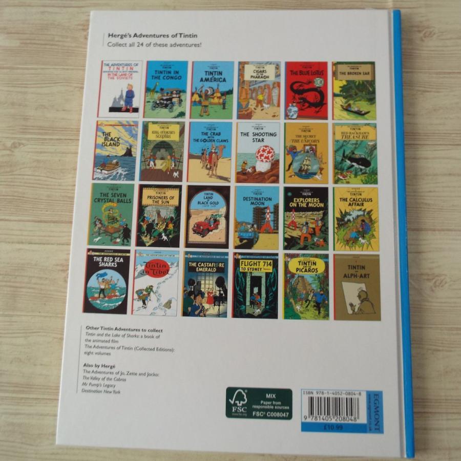 海外コミック[タンタンの冒険 英語版 THE BLUE LOTUS] ADVENTURES OF