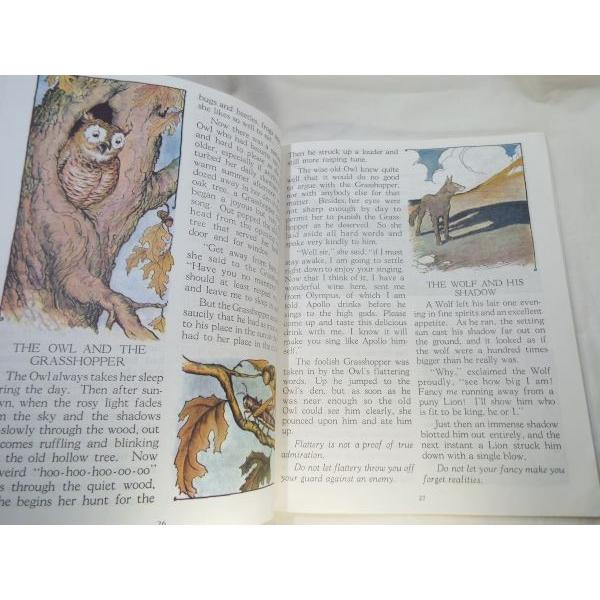 イソップ物語 the AESOP for CHILDREN ミロ・ウィンター SCHOLASTIC