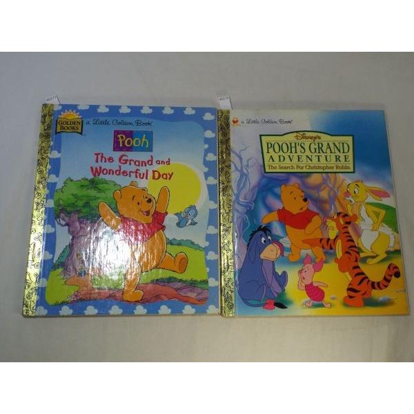テレビ絵本[ディズニー くまのプーさん a Little Golden Book 2冊