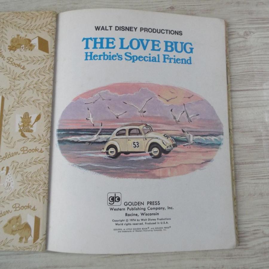 外国語絵本[ディズニー ラブ・バッグ THE LOVE BUG : Herbies's