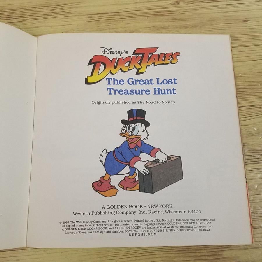 外国語絵本[ディズニー ダックテイル Disney's Duck Tales : The Great